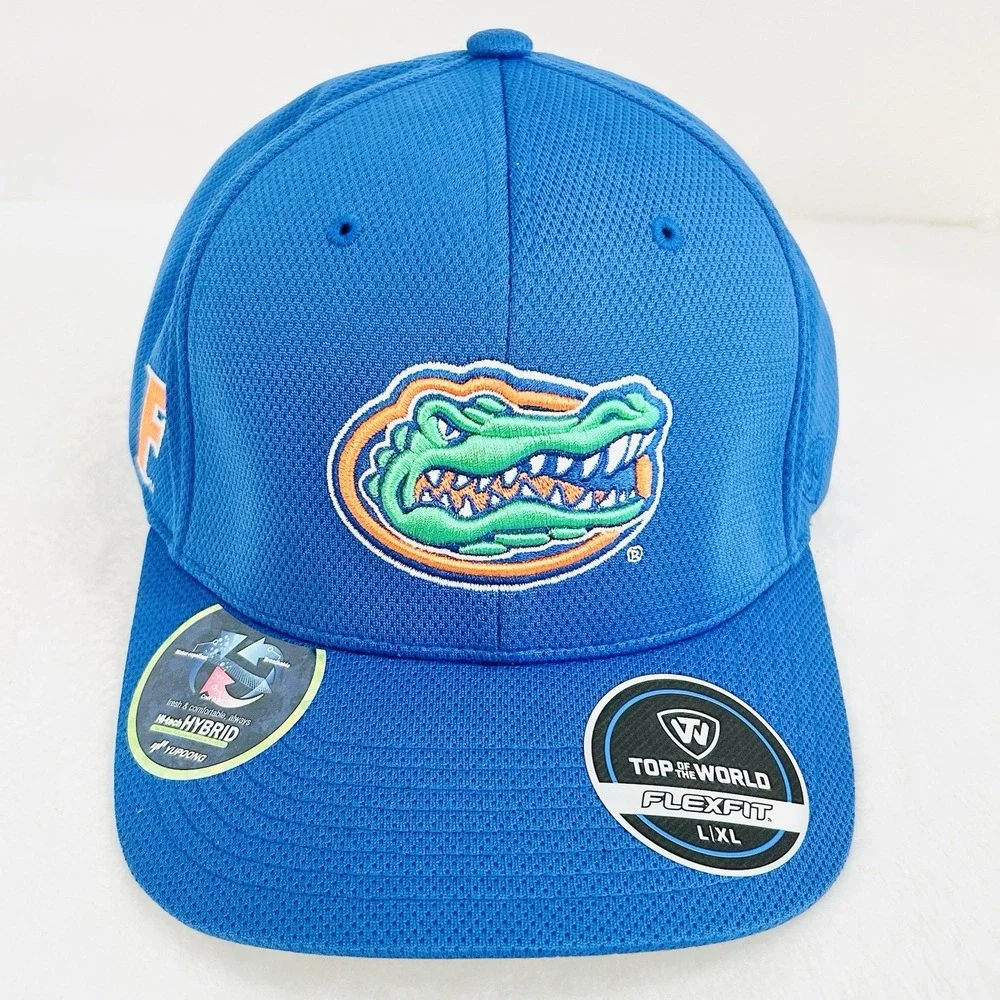 Top of the World Florida‎ Gators Victory Hat Cap Stretch Flex L/XL Blue NCAA